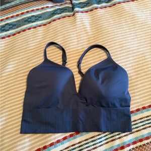 Athleta Deep Blue Workout Bralette